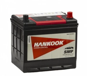 Аккумулятор HANKOOK Asia (85D23L) 68R обр. пол. 600A 232x172x220