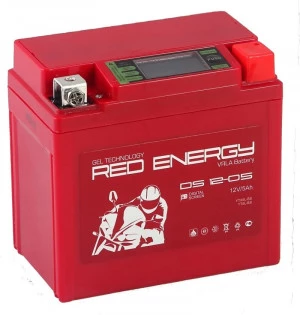 Аккумулятор Мото Red Energy DS1205 5Ач 85A обр. пол. 114х70х106 (YTX5L-BS, YTZ7S)