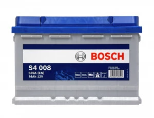 Аккумулятор Bosch S4 008 74R обр. пол. 680A 278x175x190