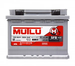 Аккумулятор Mutlu Mega Calcium SFB 60L прям. пол. 540A 242x175x190 (L2.60.054.B)