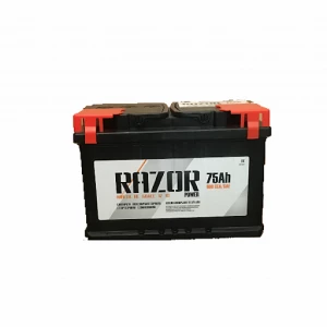 Аккумулятор RAZOR Power 6ст-75R обр. пол. 600A 278x175x190