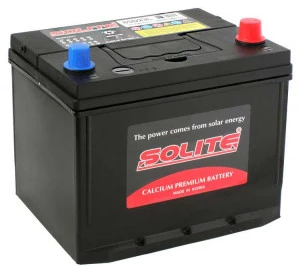 Аккумулятор Solite Asia 65R обр. пол. 550A 232x172x220 с юбкой