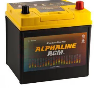 Аккумулятор Alphaline AGM AX S55D23L 50R обр. пол. 550A 232x172x220