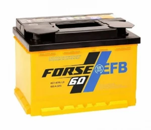 Аккумулятор FORSE EFB 60L прям. пол. низкий 620A 242x175x175