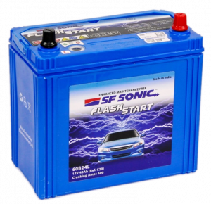 Аккумулятор Exide SF Sonic 60B24L 45R тонкие клеммы обр. пол. 500А 238x173x220