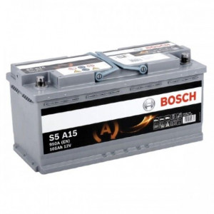 Аккумулятор Bosch S5 A15 AGM 105R обр. пол. 950A 353x175x190