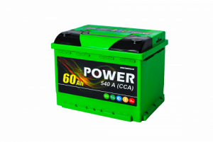 Аккумулятор POWER 60R обр. пол. 600A 242x175x190