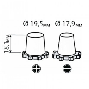 Аккумулятор BOST 100R обр. пол. 850A 353x175x190