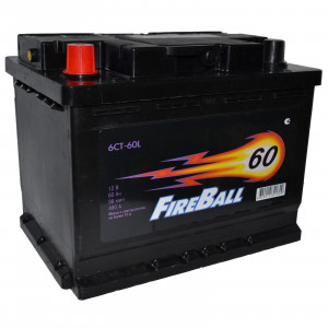 Аккумулятор FireBall 60L прям. пол. 480A 242x175x190
