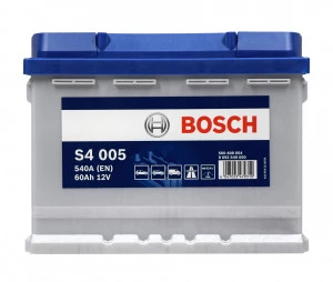 Аккумулятор Bosch S4 005 60R обр. пол. 540A 242x175x190