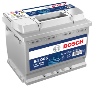 Аккумулятор Bosch S4 005 60 Ач обр. пол. 540A 242x175x190