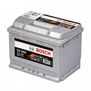 Аккумулятор Bosch S5 005 63R обр. пол. 610A 242x175x190