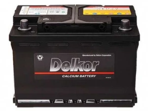 Аккумулятор DELKOR 74L прям. пол. 680А 278x175x190