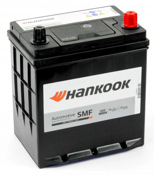 Аккумулятор HANKOOK 44R (46B19L) 370А обр. пол. тонк.кл. 187х127х220