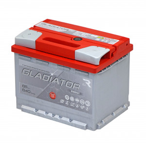 Аккумулятор Gladiator Energy 65L прям. пол. 640A 242х175х190