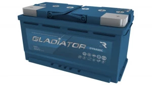 Аккумулятор Gladiator Dynamic 92L прям. пол. 720А 353х175х190