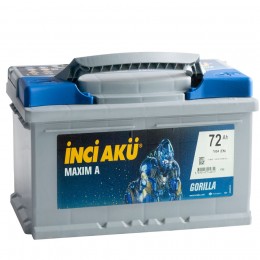 Аккумулятор INCI AKU Maxim A 72R обр. пол. низкий 700A 278x175x175