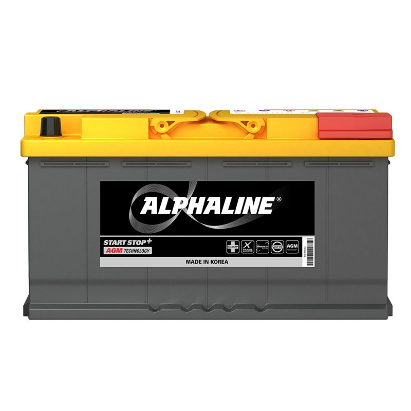 Аккумулятор Alphaline AGM 95R обр. пол. 850A 353x175x190 Start-Stop for BMW