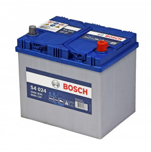 Аккумулятор Bosch S4 024 Asia 60R обр. пол. 540A 232x173x225