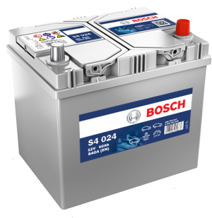 Аккумулятор Bosch S4 024 Asia 60 Ач обр. пол. 540A 232x173x225