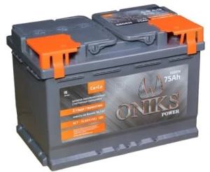 Аккумулятор Oniks Power 6ст-75L прям. пол. 700A 278x175x190