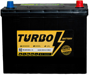 Аккумулятор TURBO Asia 50R обр. пол. тонкие клеммы 380A 238x128x220