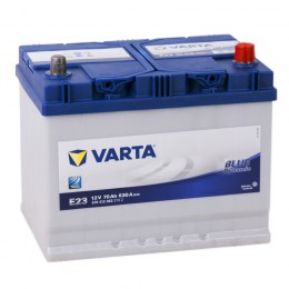 Аккумулятор Varta Blue Asia E23 70R обр. пол. 630A 261x175x220