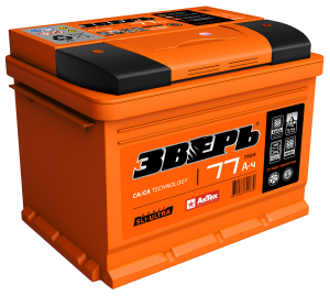 Аккумулятор Зверь 77 Ач обр. пол. 800А 278х175х190