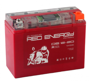 Аккумулятор Мото Red Energy DS1220 20Ач 255A обр. пол. 204х91х159 (Y50-N18L-A3, YTX24HL-BS, YTX24HL)