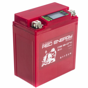 Аккумулятор Мото Red Energy DS1207.1 7Ач 110A обр. пол. 114х70х132 (YTX7L-BS)