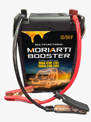 Moriarti Booster 12/24V пусковое устройство для легковых и грузовых авто.
