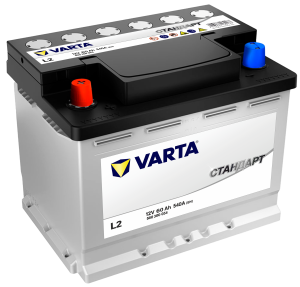 Аккумулятор Varta Стандарт 60 Ач прям. пол. 540A 242x175x190