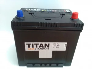 Аккумулятор TITAN Asia STANDART 62R обр. пол. 550A 232x173x220