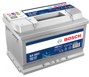 Аккумулятор Bosch S4 007 72 Ач обр. пол. низкий 680A 278x175x175
