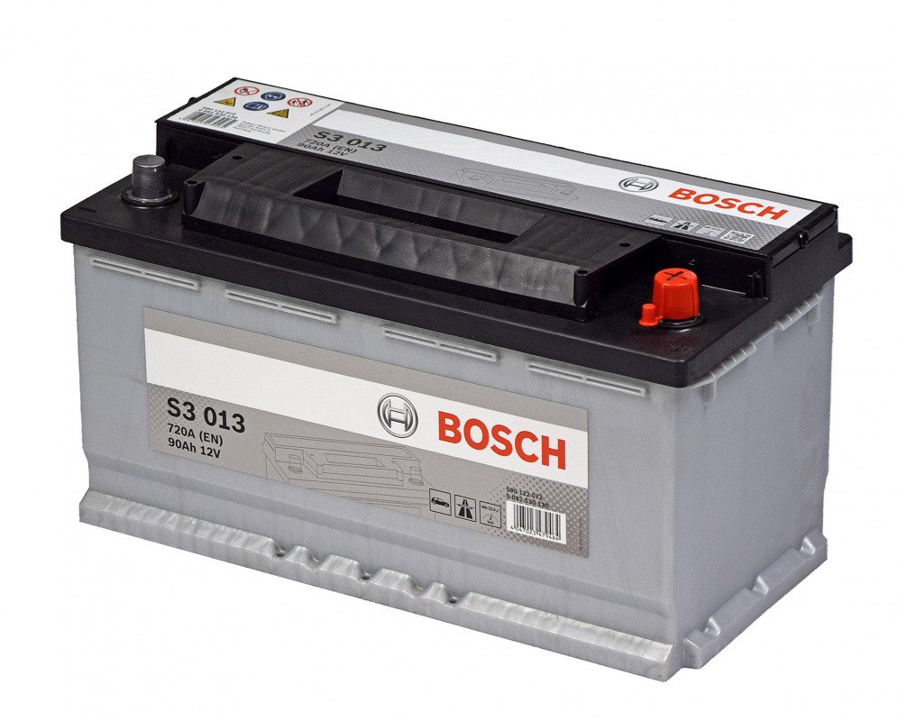 Аккумулятор Bosch S3 013 90R обр. пол. 720A 353x175x190