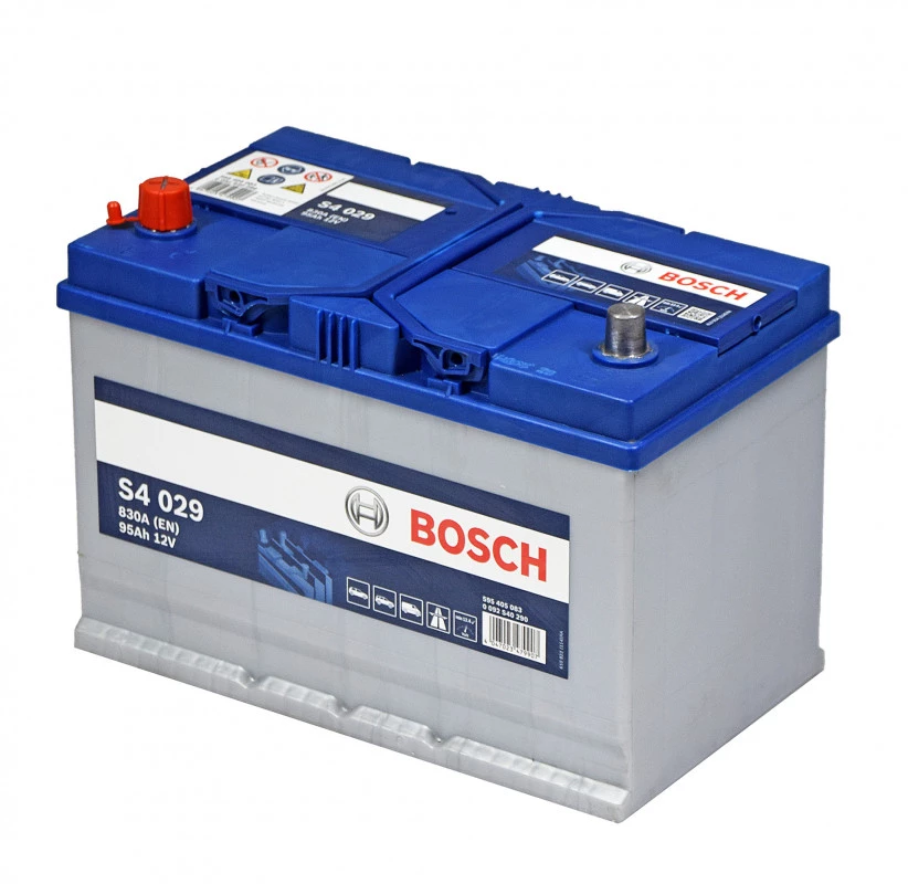 Аккумулятор Bosch Asia S4 029 95L прям. пол. 830A 306x173x225