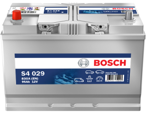 Аккумулятор Bosch Asia S4 029 95 Ач прям. пол. 830A 306x173x225