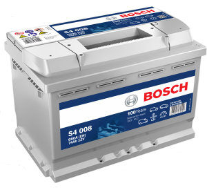 Аккумулятор Bosch S4 008 74 Ач обр. пол. 680A 278x175x190