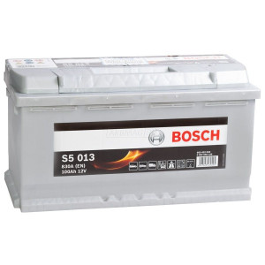 Аккумулятор Bosch S5 013 100R обр. пол. 830A 353x175x190