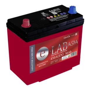Аккумулятор E-LAB Asia 50L прям. пол. тонк. кл. 450A 238x128x220