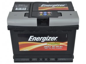Аккумулятор Energizer Premium 63R обр. пол. 610A 242x175x190