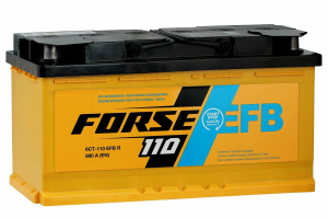 Аккумулятор FORSE EFB 110 Ач обр. пол. 880A 353x175x190