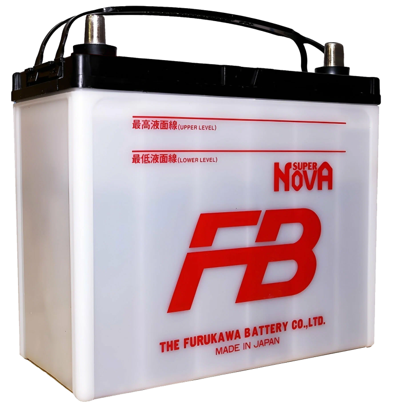 Аккумулятор Furakawa Battery SUPER NOVA 55B24L 45 Ач обр. пол. 570A 232x127x220