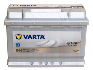 Аккумулятор Varta Silver E44 77R обр. пол. 780A 278x175x190