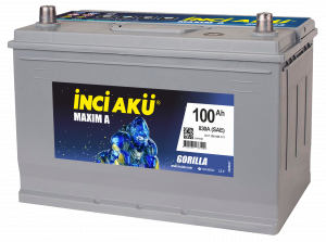 Аккумулятор INCI AKU Maxim A Asia 100 Ач прям. пол. 830A 306x173x220