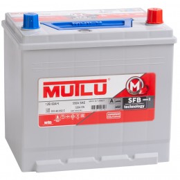 Аккумулятор Mutlu Asia SFB M2 60R обр. пол. 520A 232x173x220 (55D23FL)
