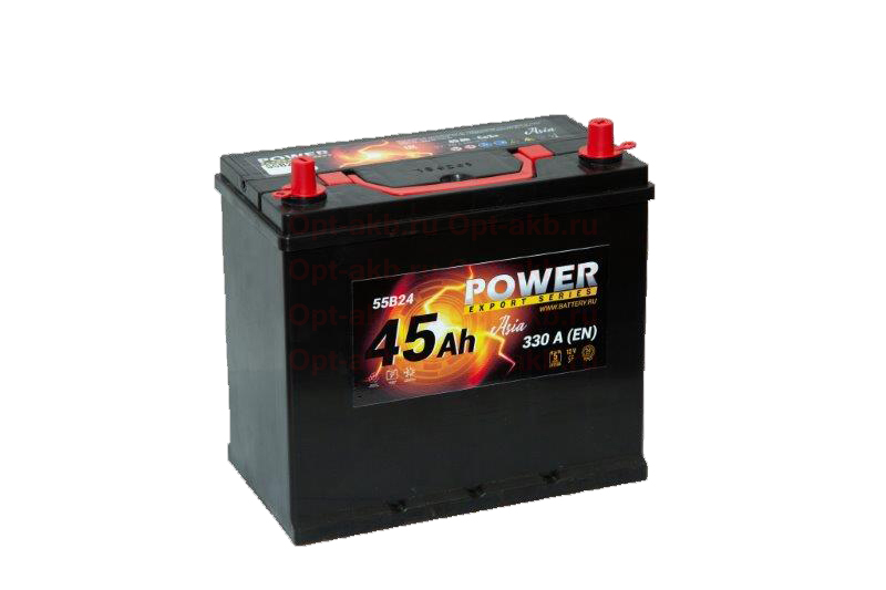 Аккумулятор Power Asia 45R обр. пол. 450A 238x128x220