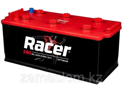 Аккумулятор RED RACER 190(4) рус прям. пол. 1250A 513x190x200