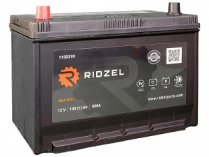 Аккумулятор RIDZEL Asia (115D31R) 100L прям. пол. 800A 303X172X220