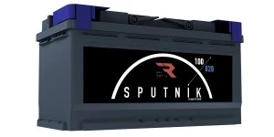 Аккумулятор Sputnik 100L прям. пол. 740A 353х175х190